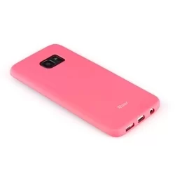LG Q7 Telefontok - piros Jelly Szilikon tok-2