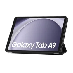 Samsung Galaxy Tab A9 8.7 X110 / X115 Tablettok - fekete smart case tablet tok-2