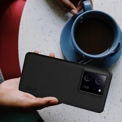 Xiaomi 13T Pro 5G Telefontok - Nillkin Super Frosted - fekete hátlap tok-2