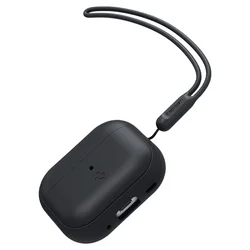 Spigen silicone Fit Strap AirPods Pro 2 tartó - Apple AirPods Pro 2 tok fekete-5