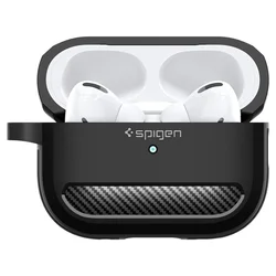 Spigen Rugged Armor AirPods Pro 2 tartó - Apple AirPods Pro 2 tok fekete matt-3