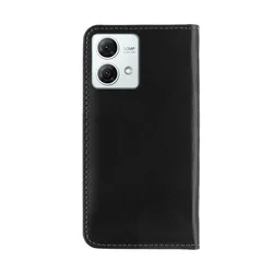 Motorola Moto G84 5G Telefontok - Tactical Field fekete szilikon keretes könyvtok mágneses ráhajtófüllel-1