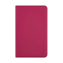 Samsung Galaxy Tab A7 Lite (SM-T220, SM-T225) 8,7 Tablettok - hot pink fordítható műbőr tablet tok-1