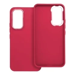 Samsung Galaxy A25 5G Telefontok - Frame - magenta műanyag hátlap tok, szilikon kerettel-3
