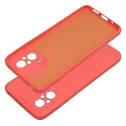 Xiaomi Redmi 12C Telefontok - korallpiros szilikon tok-2