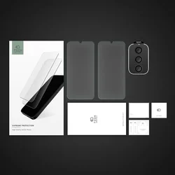 Samsung Galaxy A25 5G üvegfólia- TECH-PROTECT Supreme - 2 db üvegfólia + 1db fekete keretes kamera védőkeret-4