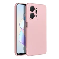 Honor X7a Telefontok - Metalic - rose gold szilikon hátlap tok-1