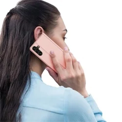 Samsung Galaxy A25 5G Telefontok - Dux Ducis rosegold flipcover tok-8