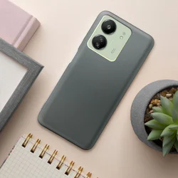 Xiaomi Poco C65 Telefontok - Metalic - szürke szilikon hátlap tok-1