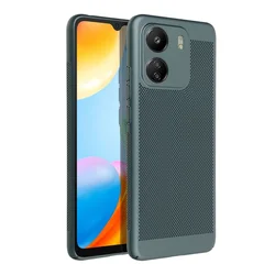 Xiaomi Poco C65 Telefontok - BREEZY - zöld műanyag hátlap tok-1