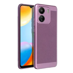 Xiaomi Redmi 13C Telefontok - BREEZY - lila műanyag hátlap tok-1
