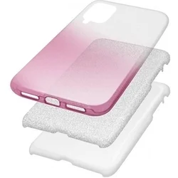 Xiaomi Redmi 13C Telefontok - Ezüst / pink Shiny tok-2