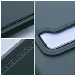 Xiaomi Redmi 13C Telefontok - Forcell Card - zöld kártyatartós szilikon hátlap tok-2