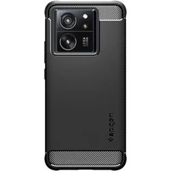 Xiaomi 13T Pro 5G Telefontok - SPIGEN Rugged Armor - matt fekete hátlap tok-1