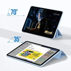 iPad 2022 10.9 (iPad 10) Tablettok - kék smart case-1