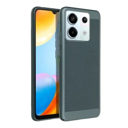 Xiaomi Redmi Note 13 Pro 5G Telefontok - BREEZY - zöld műanyag hátlap tok-1