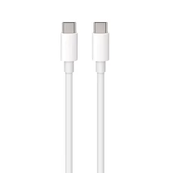 Maxlife MXUC-05 Kábel - Type-C (USB-C) / Type-C (USB-C) fehér kábel 1m, 100W-1