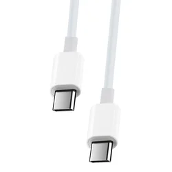 Maxlife MXUC-05 Kábel - Type-C (USB-C) / Type-C (USB-C) fehér kábel 1m, 100W-3