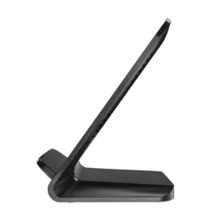 Telefontartó állvány: TECH-PROTECT QI15W-S2 - univerzális asztali telefontartó állvány, 15W Qi vezeték nélküli töltéssel fekete-4