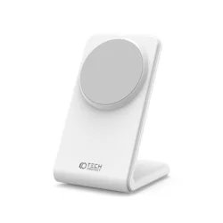 Töltő: TECH-PROTECT QI15W-A23 - MAGSAFE vezeték nélküli töltő, fehér-2