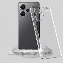 Xiaomi Redmi Note 13 Pro+ 5G Telefontok - 2mm-es átlátszó szilikon tok-1