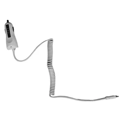 Type-C (USB-C) 2A autóstöltő - Lumann, fehér-1