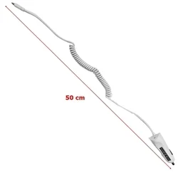 Type-C (USB-C) 2A autóstöltő - Lumann, fehér-2