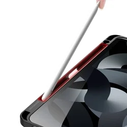 iPad Air 5 (2022, 10,9 coll) Tablettok - DUX DUCIS Magi fekete ütésálló tok, ceruzatartóval-6