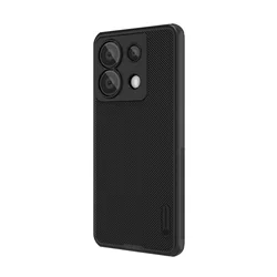 Xiaomi Poco X6 5G Telefontok - Nillkin Super Frosted - fekete hátlap tok-1