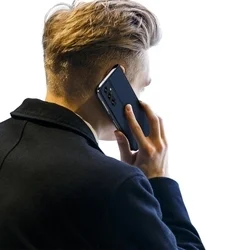 Telefontok Samsung Galaxy A35 5G - Dux Ducis kék könyvtok-7