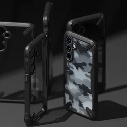 Telefontok Samsung Galaxy A55 5G - Ringke Fusion X Design terepmintás ütésálló tok-4