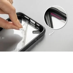 Telefontok Samsung Galaxy A55 5G - Ringke Fusion X Design terepmintás ütésálló tok-7