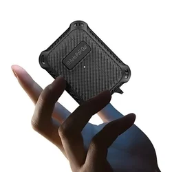 Dux Ducis Peci  AirPods Pro 2 tartó - fekete carbon mintás tok-1