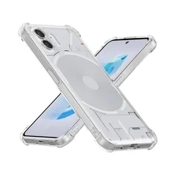 Telefontok Nothing Phone (2) - ütésálló átlátszó hátlap tok-1