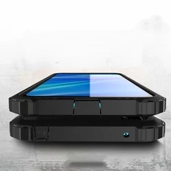 Telefontok Huawei Y7 2019 / Y7 Prime 2019 - Hibrid Armor Ütésálló tok - ezüst-5