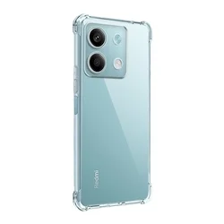Telefontok Xiaomi Redmi Note 13 5G - átlátszó ütésálló hátlap tok -1