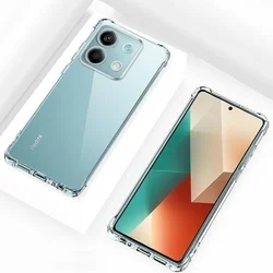 Telefontok Xiaomi Redmi Note 13 Pro 5G - átlátszó ütésálló hátlap tok -3