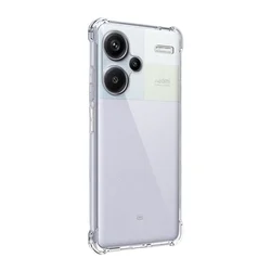Telefontok Xiaomi Redmi Note 13 Pro+ 5G - átlátszó ütésálló hátlap tok -1