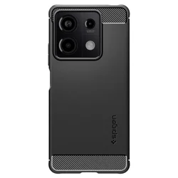 Telefontok Xiaomi Redmi Note 13 5G - SPIGEN Rugged Armor - matt fekete hátlap tok-2