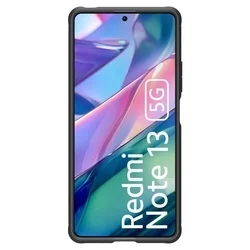 Telefontok Xiaomi Redmi Note 13 5G - SPIGEN Rugged Armor - matt fekete hátlap tok-6