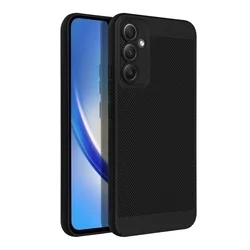 Telefontok Samsung Galaxy A55 5G - BREEZY - fekete műanyag hátlap tok-1