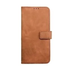 Telefontok Xiaomi Redmi Note 13 4G / LTE - Forcell Tender barna ráhajtófüles könyvtok-1