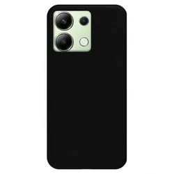 Telefontok Xiaomi Redmi Note 13 5G - fekete szilikon hátlap tok-1