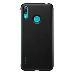 Telefontok Huawei Y7 2019 - Eredeti Huawei kinyitható fekete pénztárca tok-2