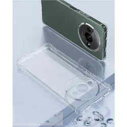 Telefontok Xiaomi Redmi A3 - átlátszó ütésálló hátlap tok -2