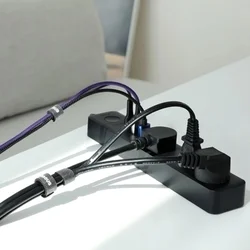 BASEUS Kábelrendező szalag - fekete tépőzáras kábelrendező szalag, 1m -4