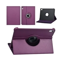 Tablettok iPad 2022 10.9 (iPad 10) - lila fordítható műbőr tablet tok-3