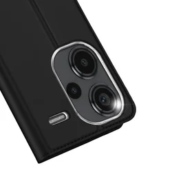 Telefontok Xiaomi Redmi Note 13 Pro+ 5G - Dux Ducis fekete könyvtok-4