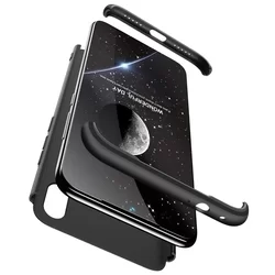 Telefontok Xiaomi Redmi Note 7 - GKK protection 3IN1 - fekete tok-1