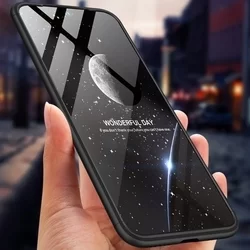 Telefontok Xiaomi Redmi Note 7 - GKK protection 3IN1 - fekete tok-2